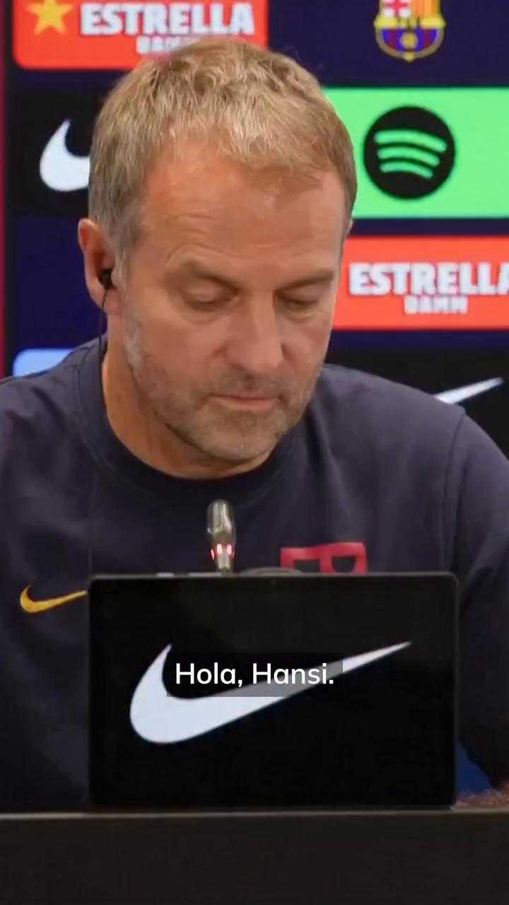 Hansi Flick: 'Estoy 100% como aficionado del Barça, como entrenador ya veremos'