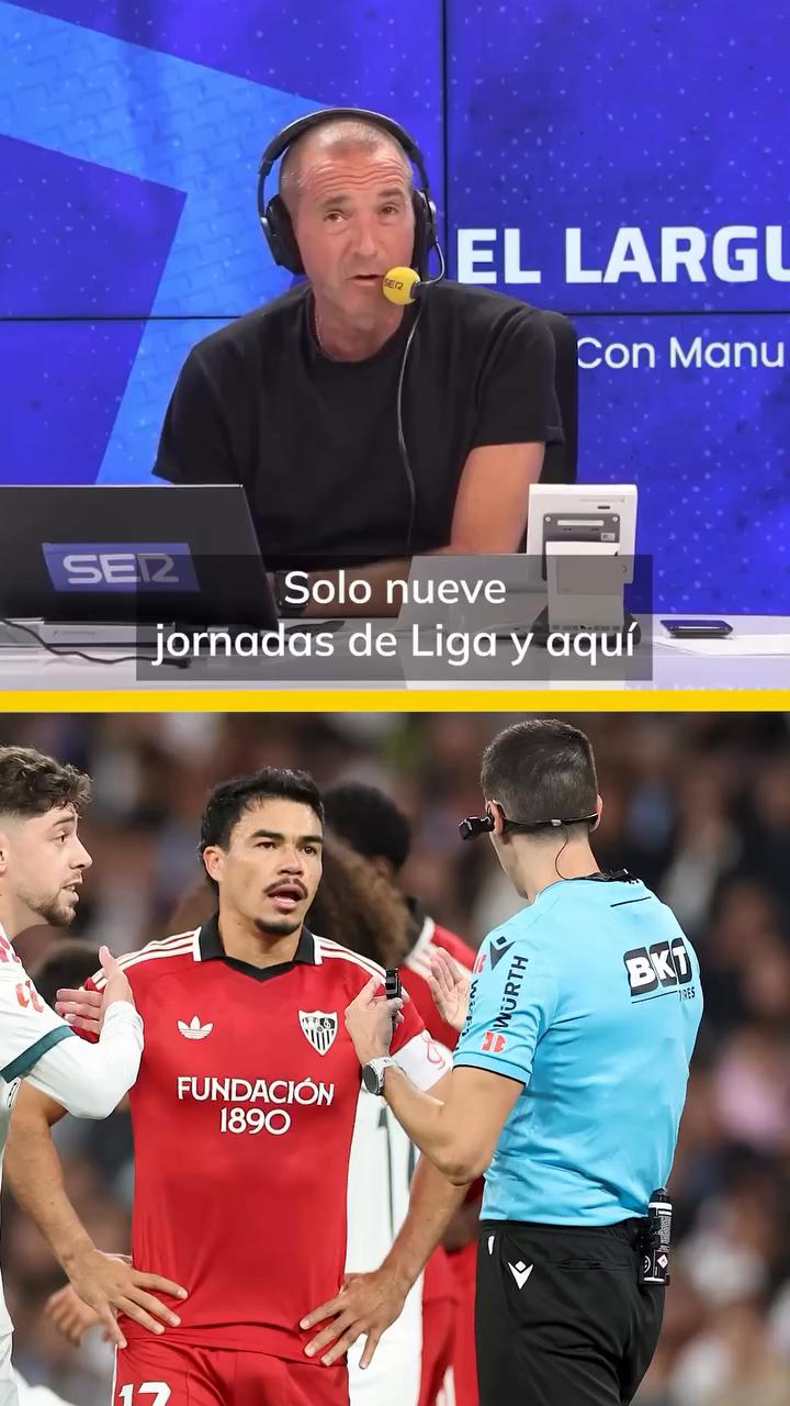 Nueve jornadas de Liga bastan para que todos se vuelvan locos con los árbitros
