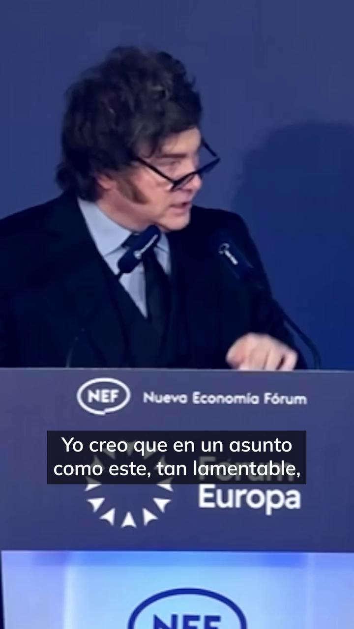Milei insulta al presidente del Gobierno y el PP no se distancia de Vox