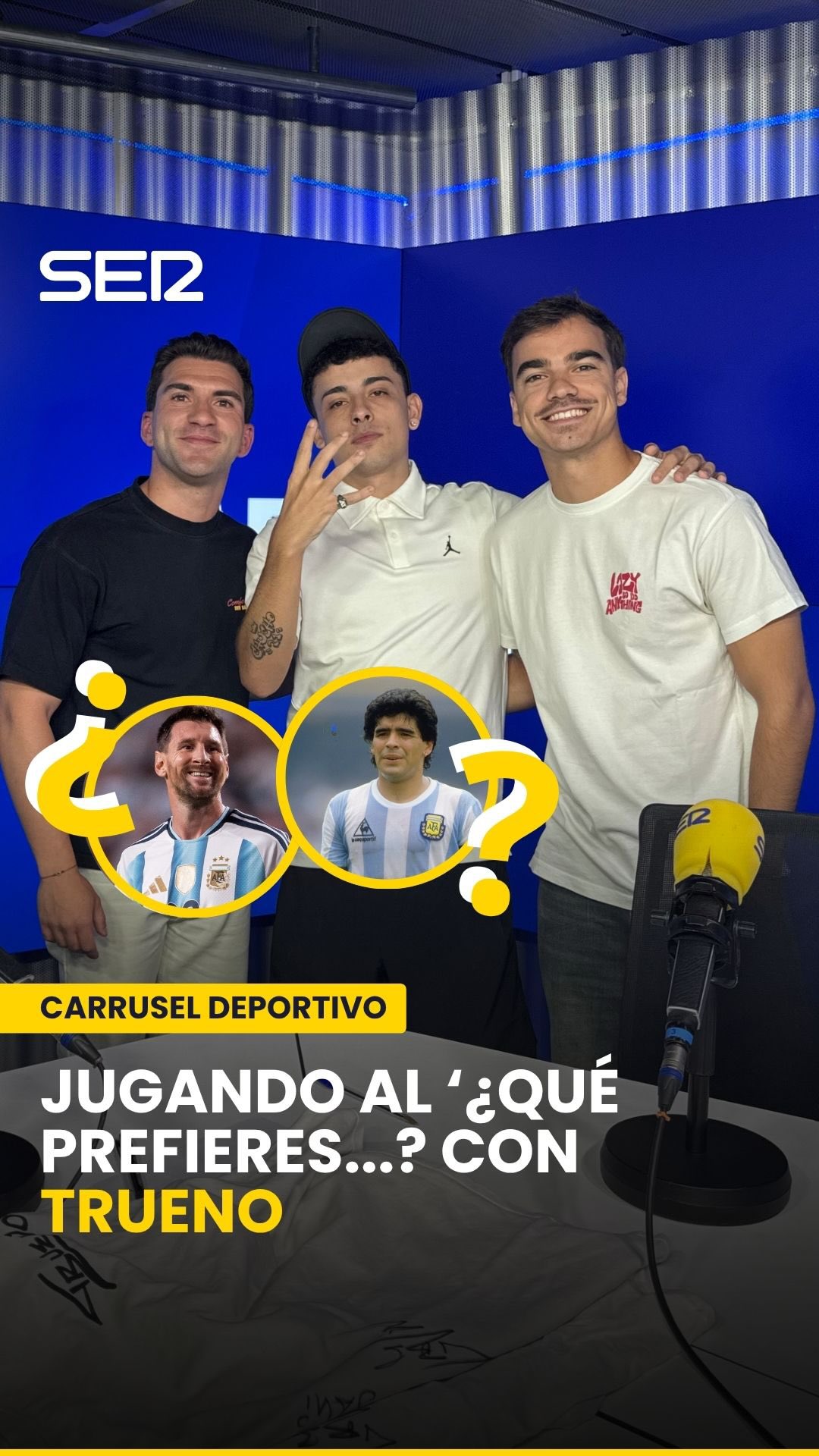 Messi sobre Maradona: hincha argentino elige al rosarino por vivencia personal