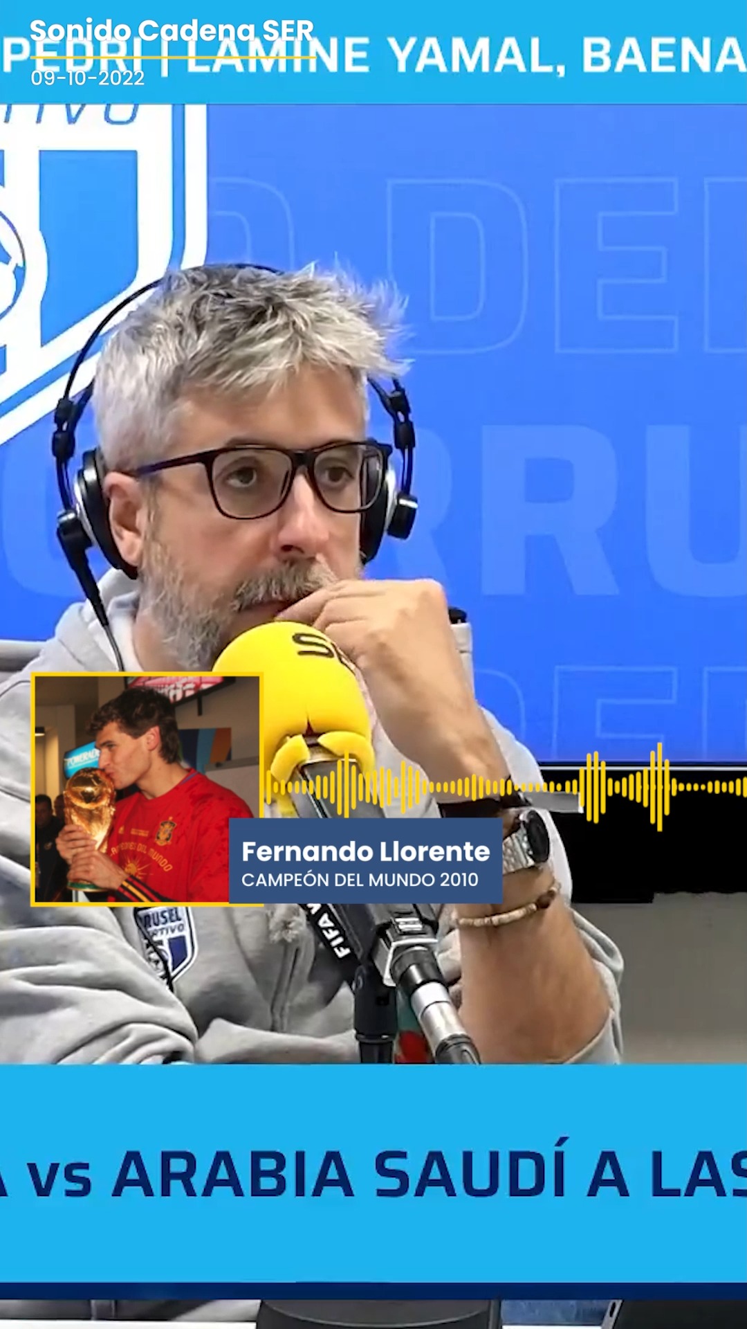 Fernando Llorente rememora el Mundial de Sudáfrica y confía en el equipo actual