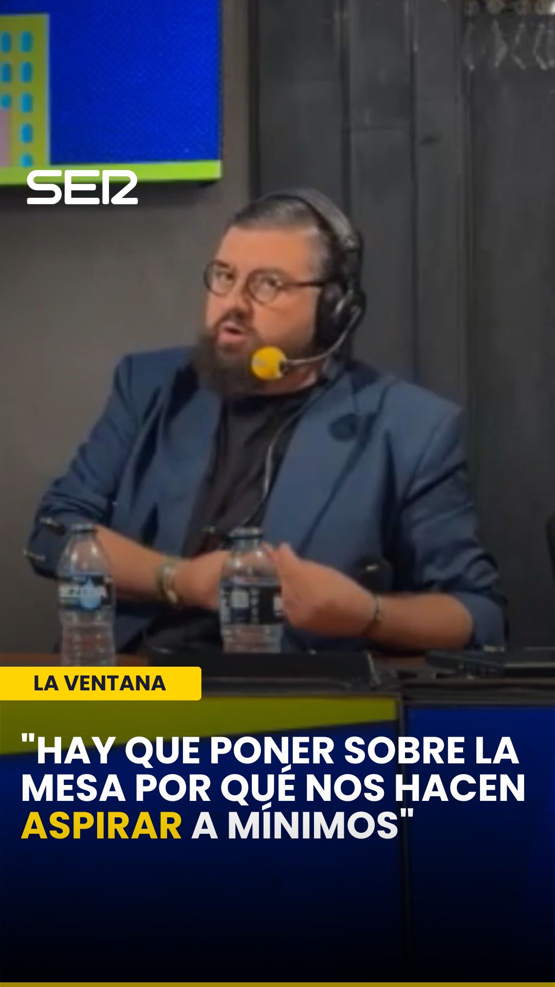 Comediante rechaza el debate de mínimos: 'Quiero una vida mejor en un mundo mejor'