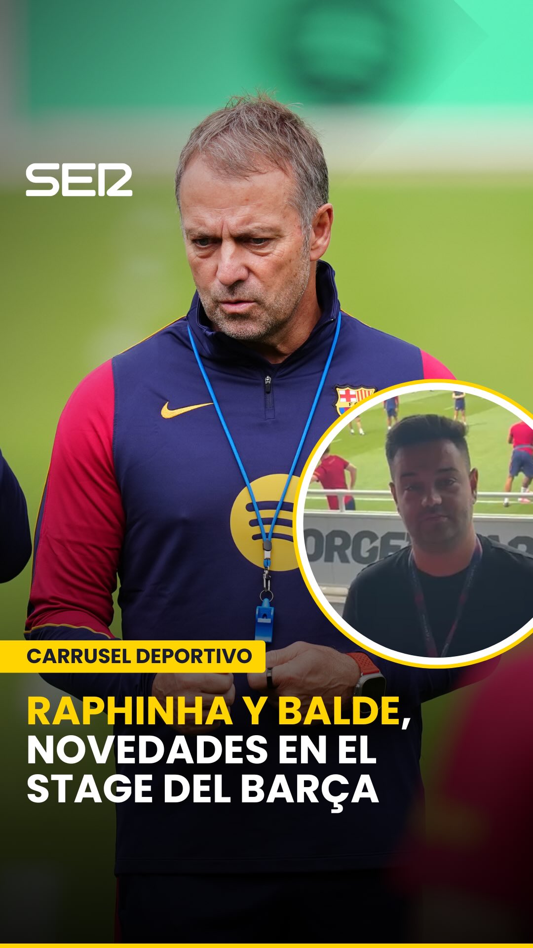 Rafinha se une al entrenamiento del Barça en Inglaterra bajo Flick