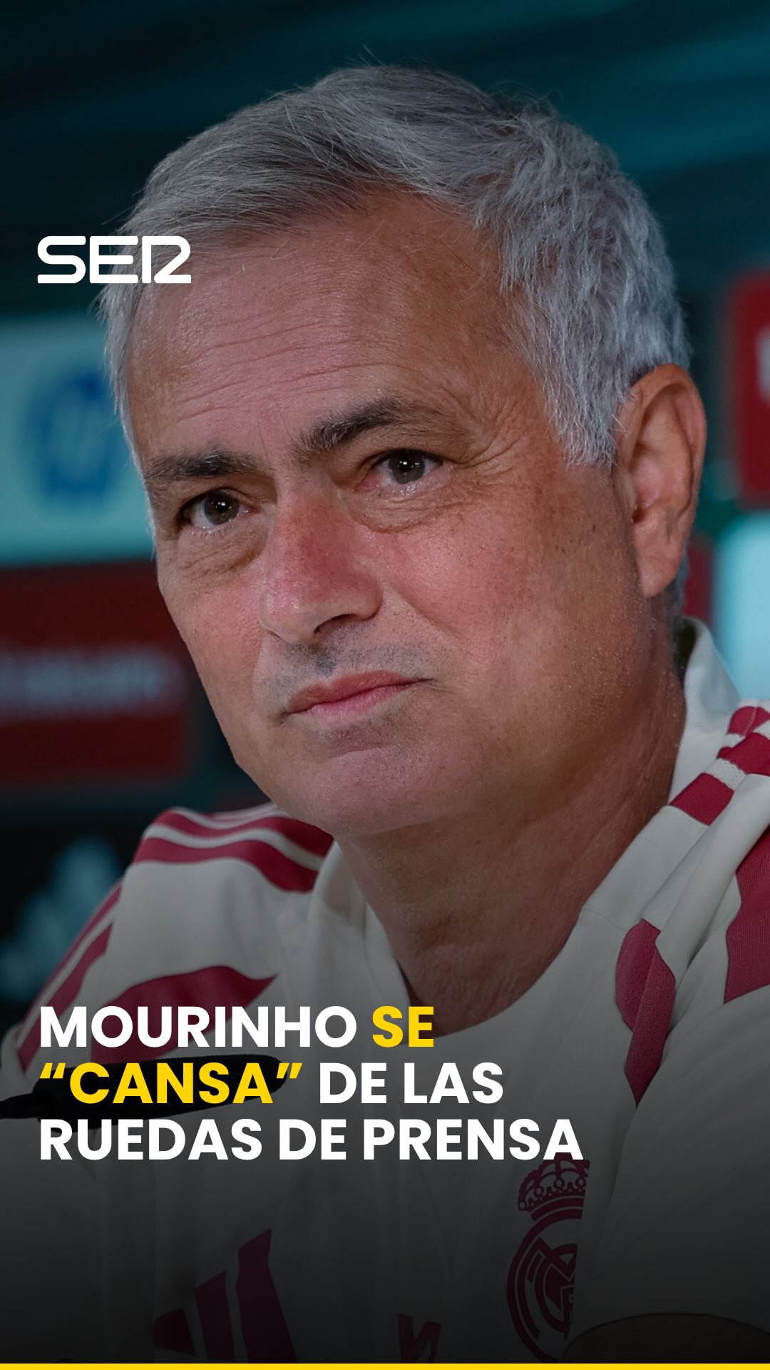 Estoy cansado de seis ruedas de prensa en una semana, afirma el técnico