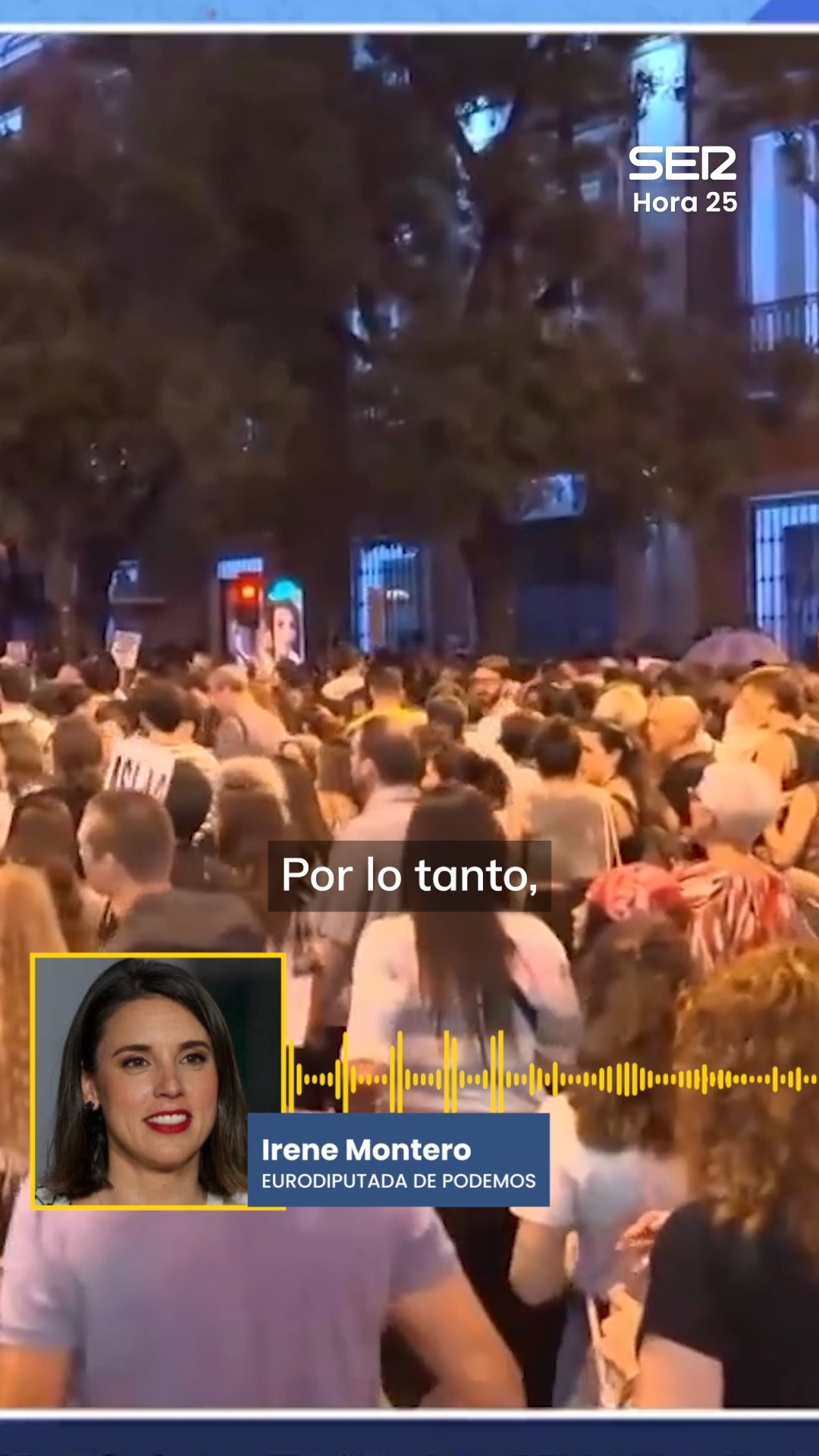 El decreto de vivienda del gobierno es una falta de respeto a los manifestantes