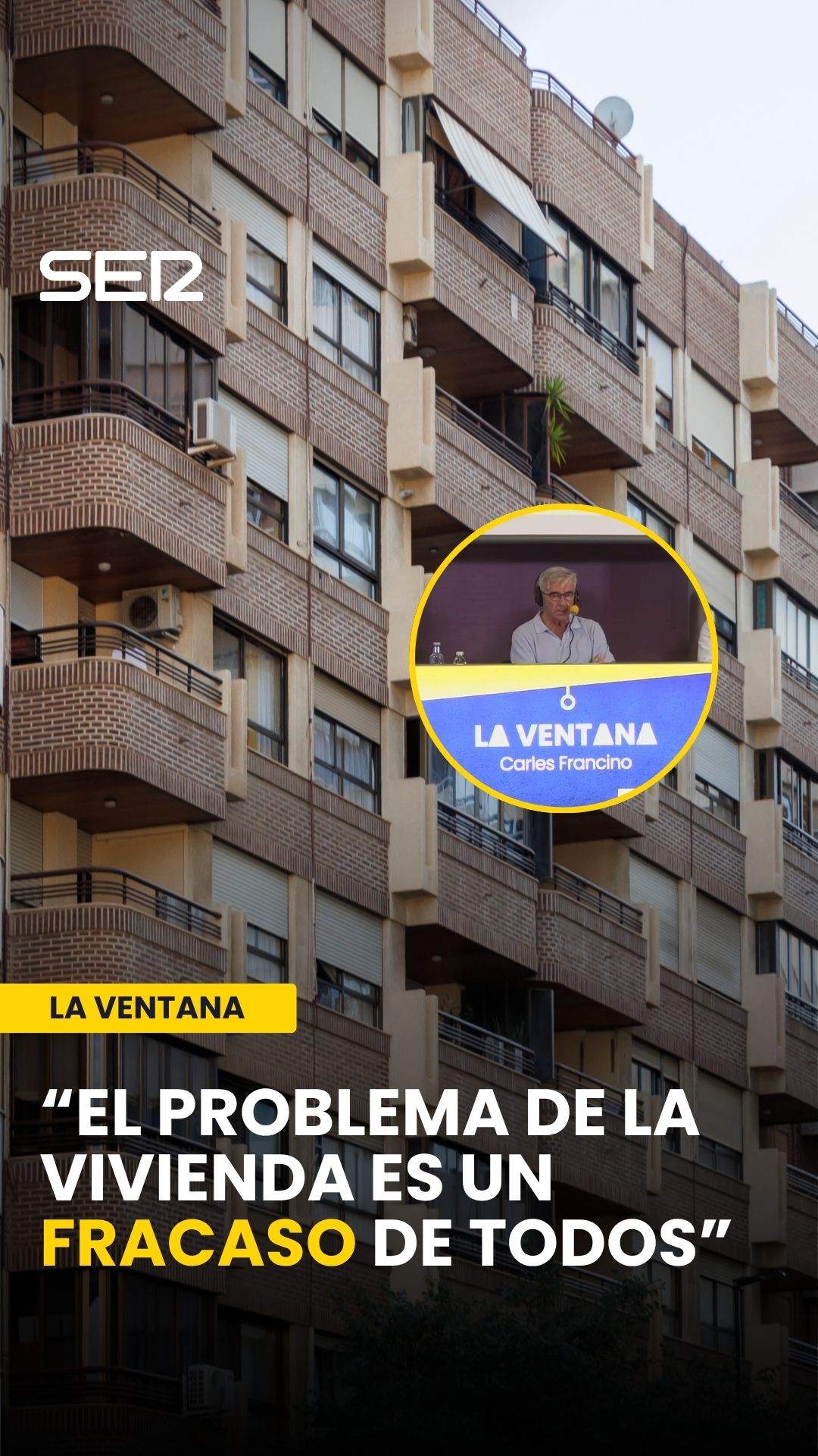Joaquín Estefanía denuncia la falta de compasión en los desahucios de ancianas en España