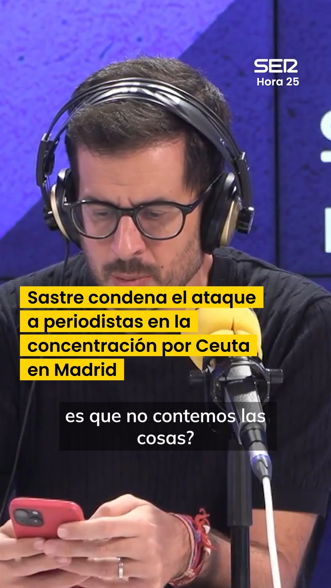 Periodistas denuncian agresiones y zarandeos en Ceuta durante las manifestaciones