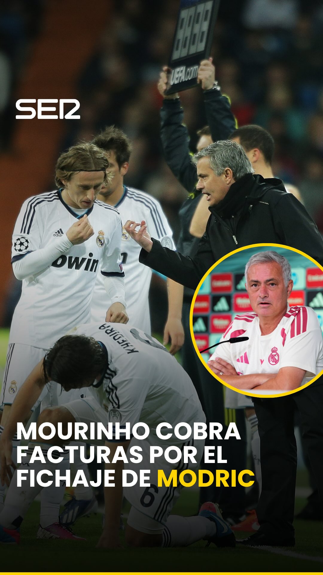 Mourinho revela cómo Daniel Levy cambió el acuerdo por Modric en el último momento
