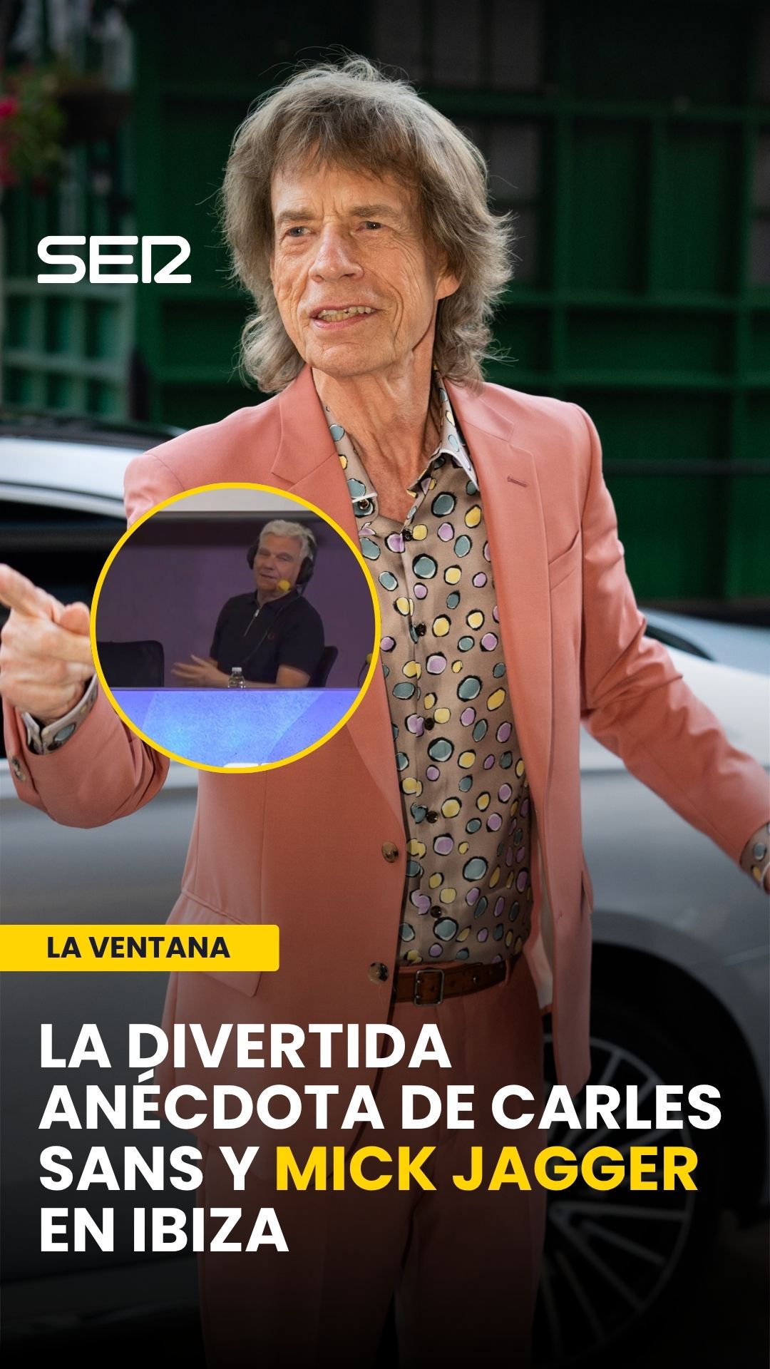 Creí que los flashes eran para mí: el día que Mick Jagger me robó el protagonismo en Ibiza
