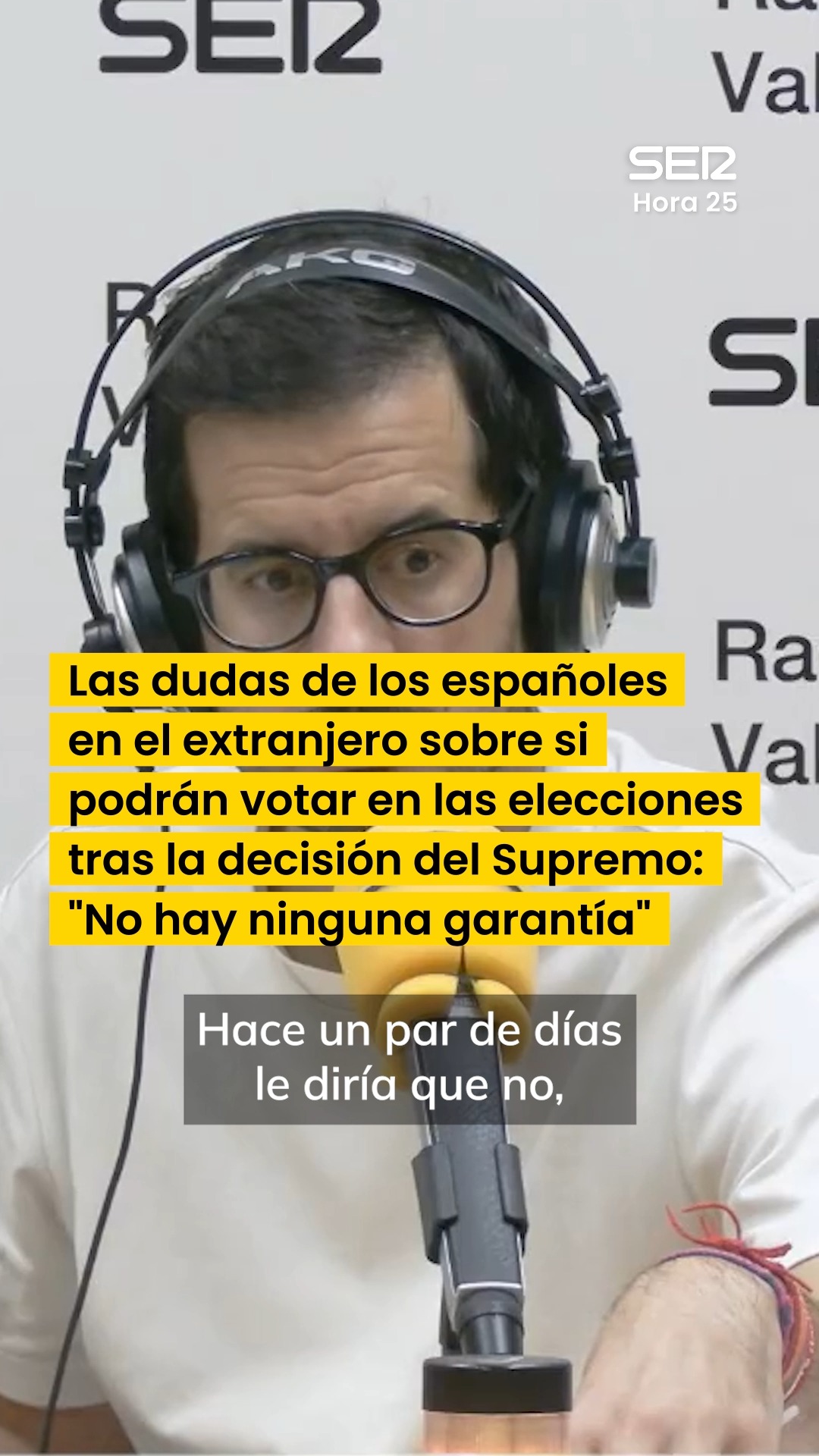 El Supremo pone en riesgo el voto de 163.000 españoles en el extranjero