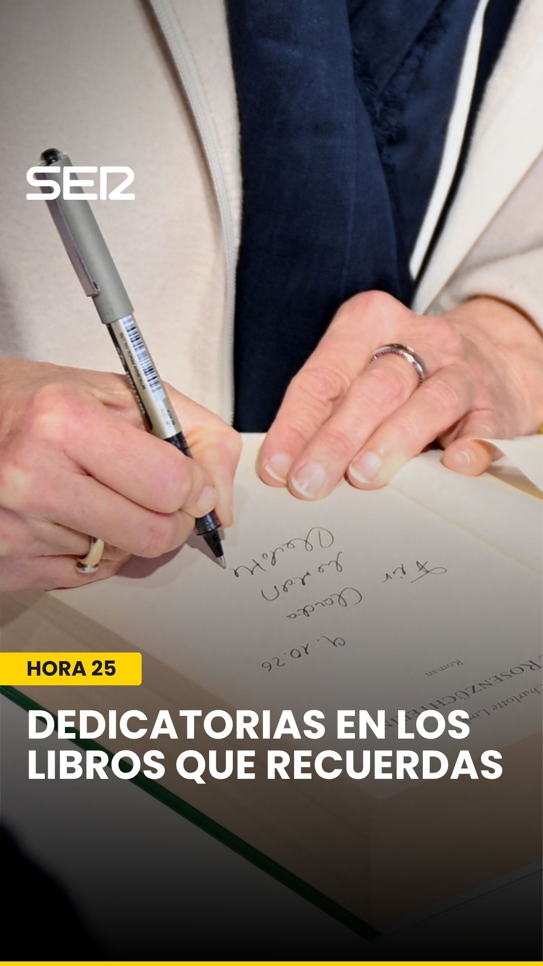 Pepa Blanes analiza dedicatorias literarias de Cela y Almudena Grandes en Hora 25