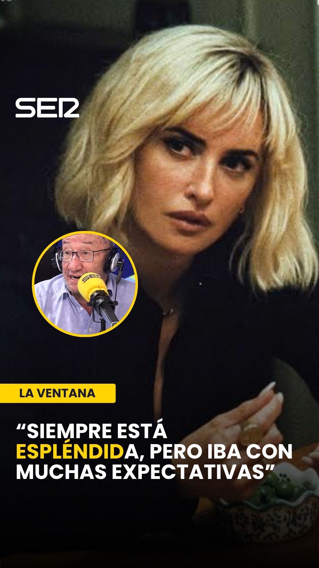 Penélope Cruz está bien pero la película me deja indiferente