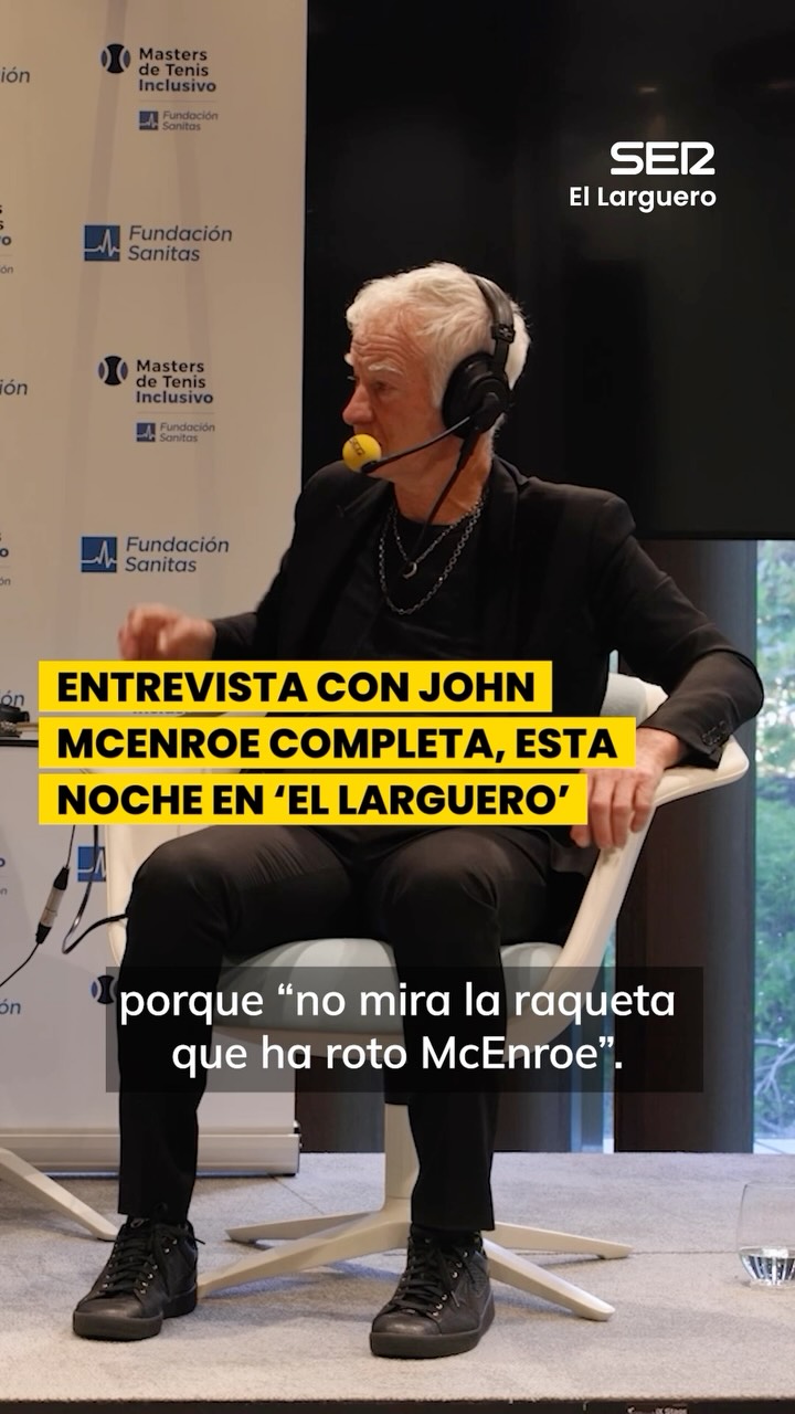 Photo: stories.cadenaser.com John McEnroe questions if Rafael Nadal is human over racket record