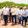 @ChuVasquez Acompañamos al presidente @LuisAbinader en su visita a Samaná, donde se impulsan obras clave para el desarrollo de la provincia