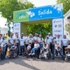 @CarolinaMejiaG Hoy compartimos una hermosa jornada en nuestro parque Iberoamérica junto a “Ángeles sobre Ruedas”, por el bienestar y la inclusión de los niños y familias de la Fundación @nidoparaangeles