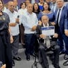 @PRM_Oficial Celebra la Asamblea General de Dirigentes del Frente de Salud, encabezada por nuestra Secretaria General, @CarolinaMejiaG, y el Vicepresidente Nacional @EddyOlivares14, junto al compañero José Antonio Matos, Presidente del Frente de Salud