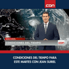 El verano durará tres meses. Pronóstico de hoy para este martes 29 de julio con nuestro meteorólogo @JeanSuriel