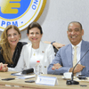 @PRM_Oficial Concluye con la votación mayoritaria para la permanencia de los bufetes directivos del Senado de la República y la Cámara de Diputados presididos por los compañeros @Ricardodlsanto3 y @Pachecoalfredoo #PorUnMañanaCompartido