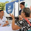 @SNSRDO Las Unidades Móviles del SNS llegaron hoy a Hato del Yaque, Santiago de los Caballeros, para realizar mamografías y sonomamografías, sin costo