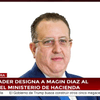 Presidente Luis Abinader designa a Magín Díaz al frente del Ministerio de Hacienda
