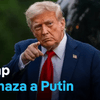 Trump anuncia duros aranceles contra Rusia si Putin no termina la guerra en 50 días