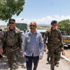 Albert Ramdin @OEA_Oficial  Visita lado DOMINICANO DE LA FRONTERA con Haití junto al Ministro de Defensa de la República Dominicana Teniente General Carlos Antonio Fernández Onofre
