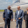 Presidente @LuisAbinader  llega a Guyana para participar en la Alianza Global por la Biodiversidad