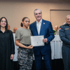 @LuisAbinader encabezó la clausura del curso Gracie Survival Tactics con miembros de la @PoliciaRD, @MDefensaRD y @MigracionRDo
