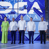 @HomeroFigueroaG El presidente @LuisAbinader junto a @SanzLovaton, inauguraron hoy la nueva y moderna terminal courier del AILA