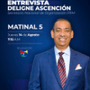Entrevista este jueves 14 a @DeligneAB en matinal 5 por @TelemicroHD a partir de las 7:15AM