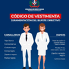 @DiputadosRD Recordamos a nuestros diputados y diputadas, la indumentaria establecida para asistir a la elección y juramentación del Bufete Directivo y Apertura de la Segunda Legislatura Ordinaria del año 2025