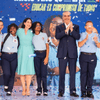 @RaquelArbaje acompaña a @LuisAbinader @LMDECAMPS en la apertura del año escolar 2025