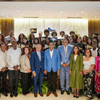 @ChuVasquez ¡Nuestros 30 estudiantes dominicanos desde NY siguen dejando huellas! Hoy fueron recibidos con orgullo por la @LigaMunicipalRD y reconocidos como embajadores de la RD