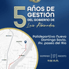@PRM_Oficial invita a conmemorar 5 años de gestión del presidente @LuisAbinader
