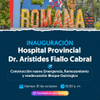 @SNSRDO Este viernes, la vicepresidenta @RaquelPenaVice encabezará la entrega oficial de la nueva Emergencia construida por el SNS en el Hospital Provincial Dr. Arístides Fiallo Cabral
