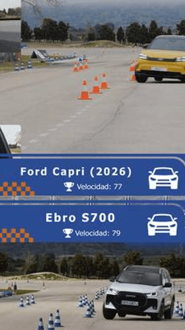 Un cambio brusco de trayectoria puede poner en evidencia el comportamiento de cualquier coche.