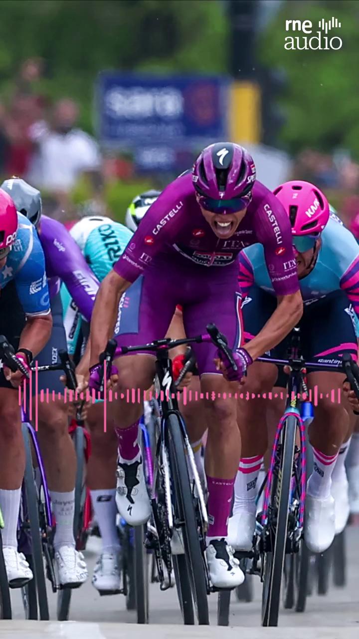 Paul Mañera logra su segunda victoria en el Giro de Italia con foto finish
