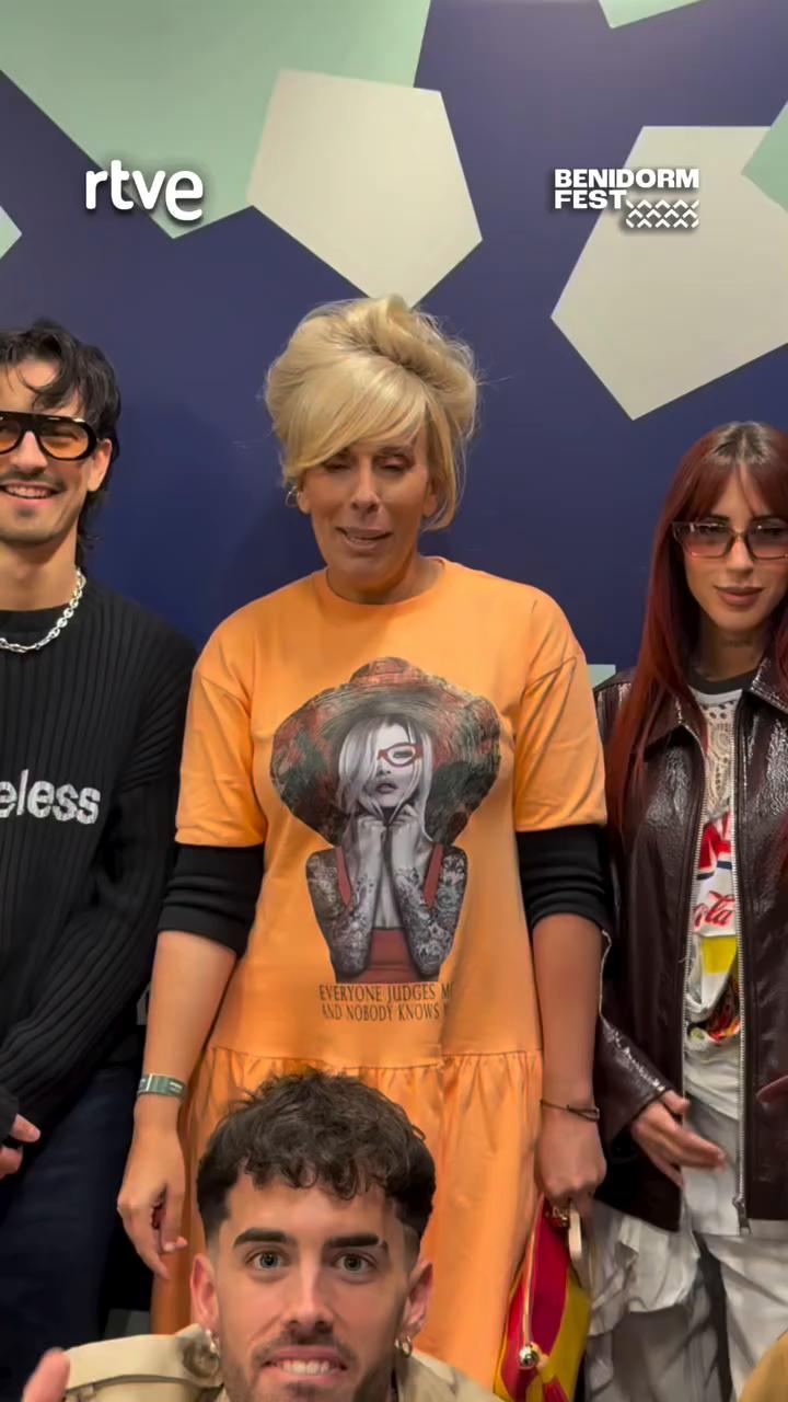 La familia del Benidorm Fest no podía faltar en la presentación de Skyfest Benidorm, un festival veraniego en el que no faltará la música 🎵😏 @skyfestbenidorm