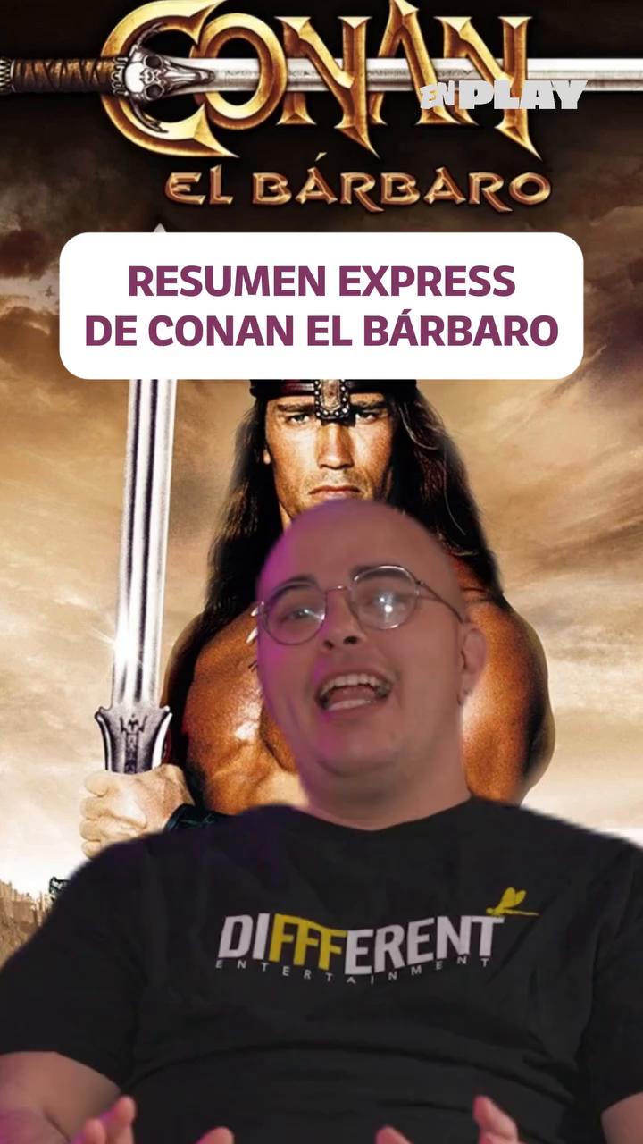 Padre de Conan le entrega espada y muere devorado por rottweilers en apertura