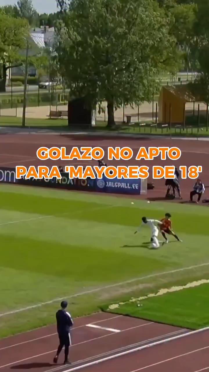 Abdou Kemovadji marca un golazo con la zurda y adelanta a España en el Europeo Sub-17