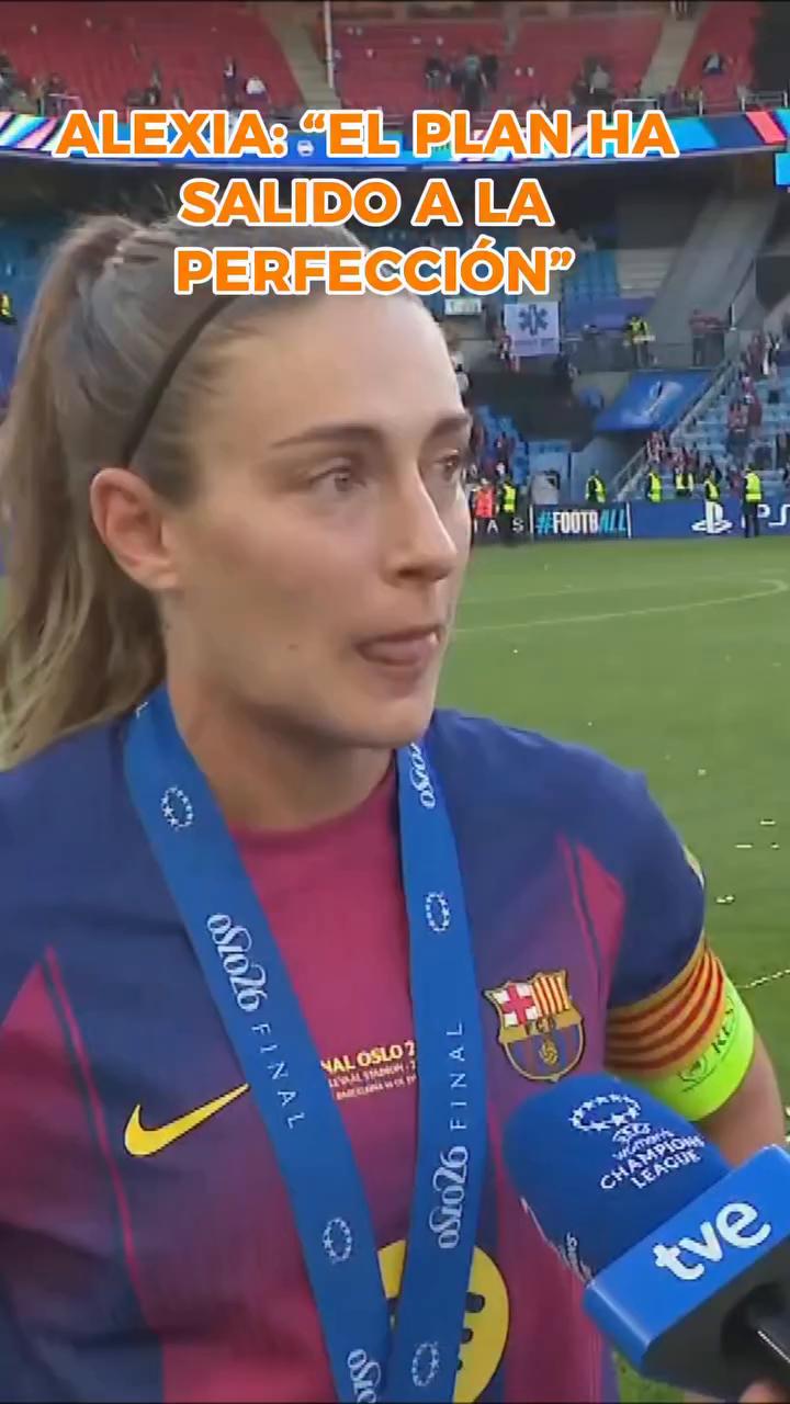 Jugadora del Barça: 'El plan del míster salió a la perfección'