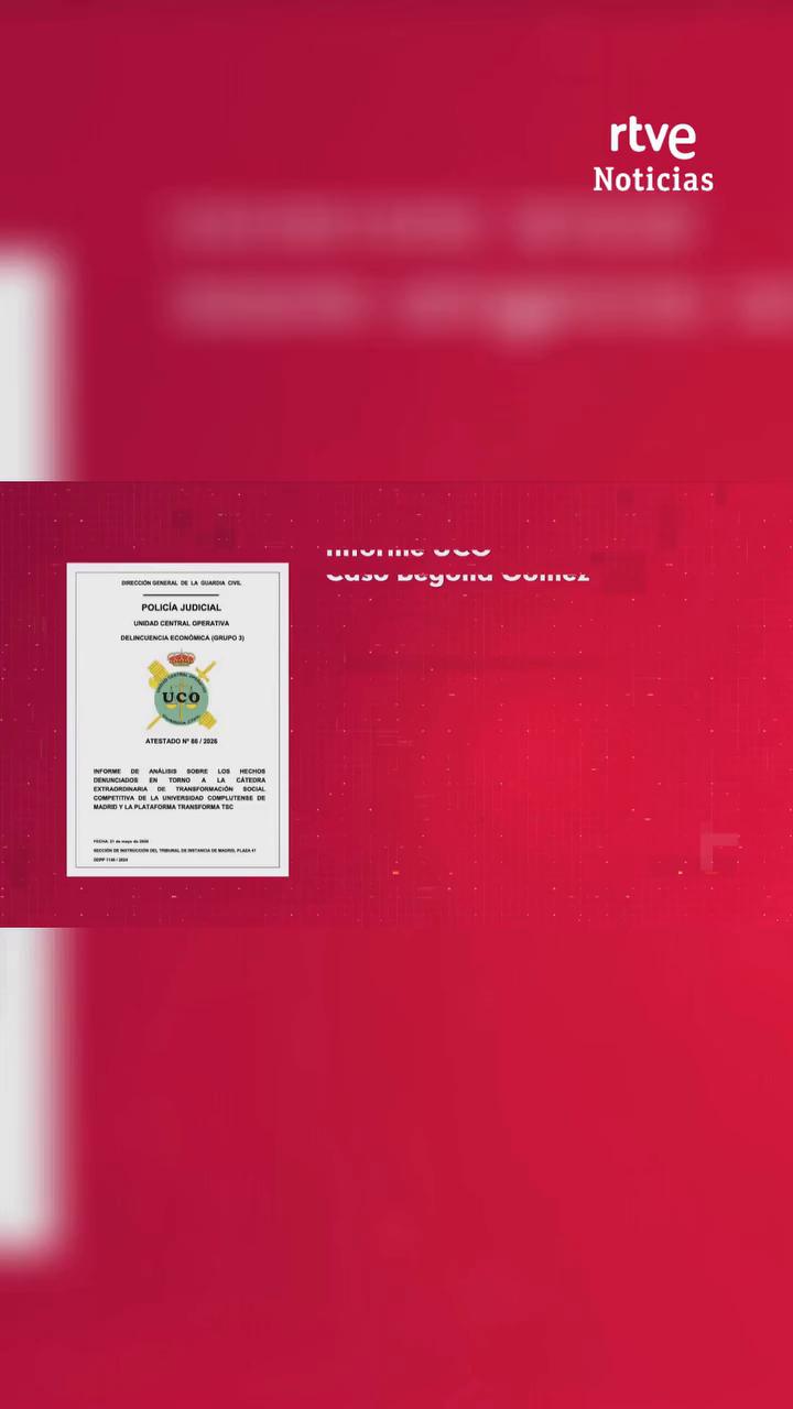 Informe UCO: la cátedra de Begoña Gómez se creó siguiendo la normativa