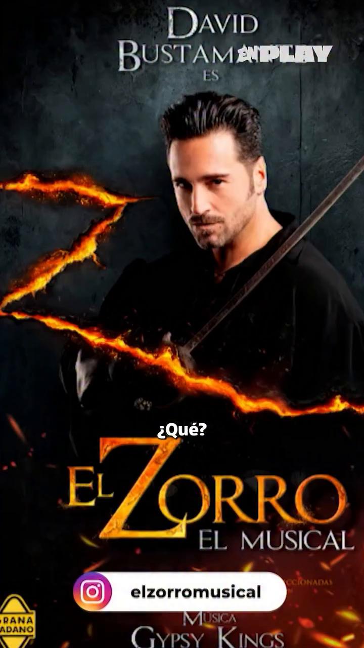 Bustamante confiesa: 'Odio los musicales' pero apoya 'El Zorro' por amistad