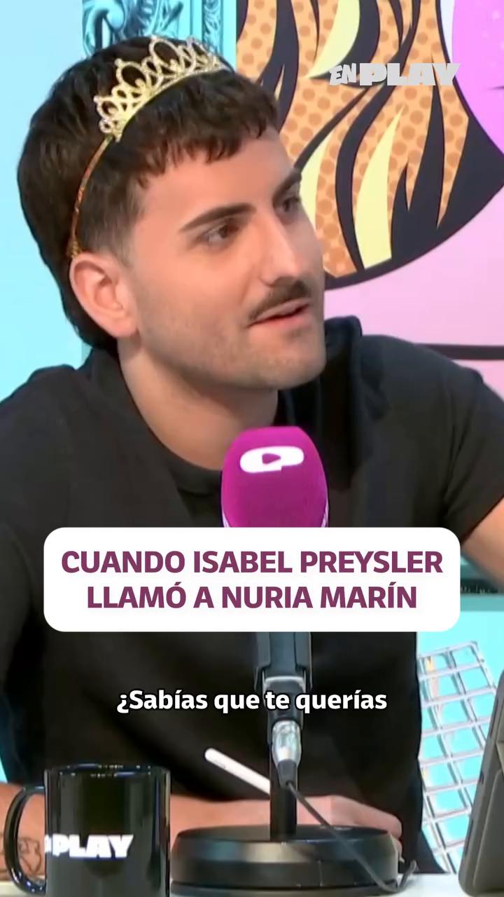 Nuria Marín revela su sueño de entrevistar a Isabel Preysler en su casa