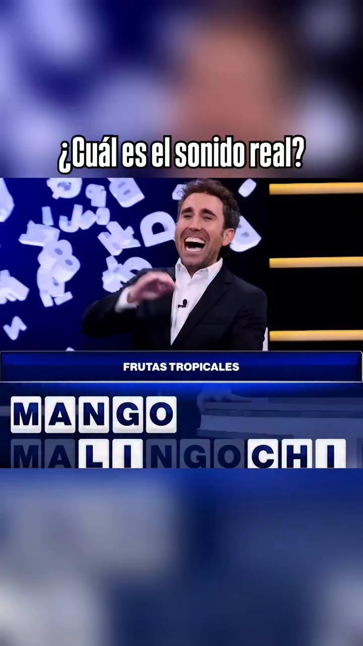 La transcripción del video se reduce a la exclamación 'Oh'