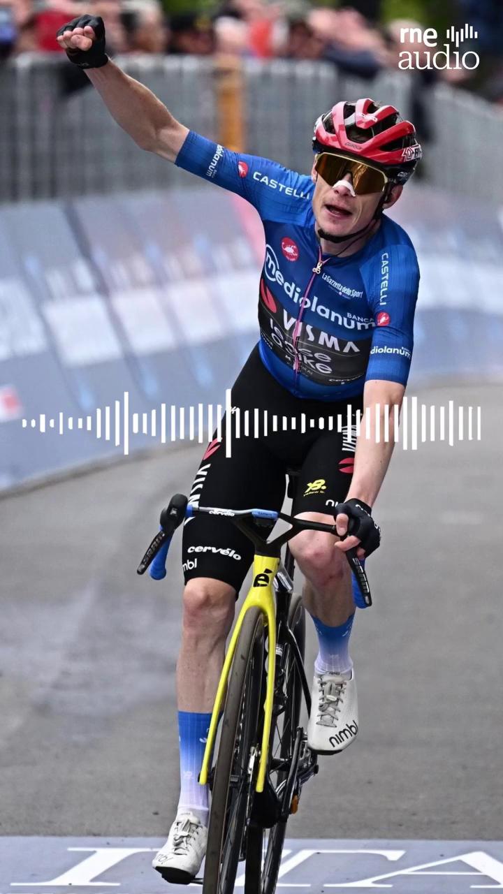 Jonas Vingegaard gana segunda etapa del Giro y domina tramo final