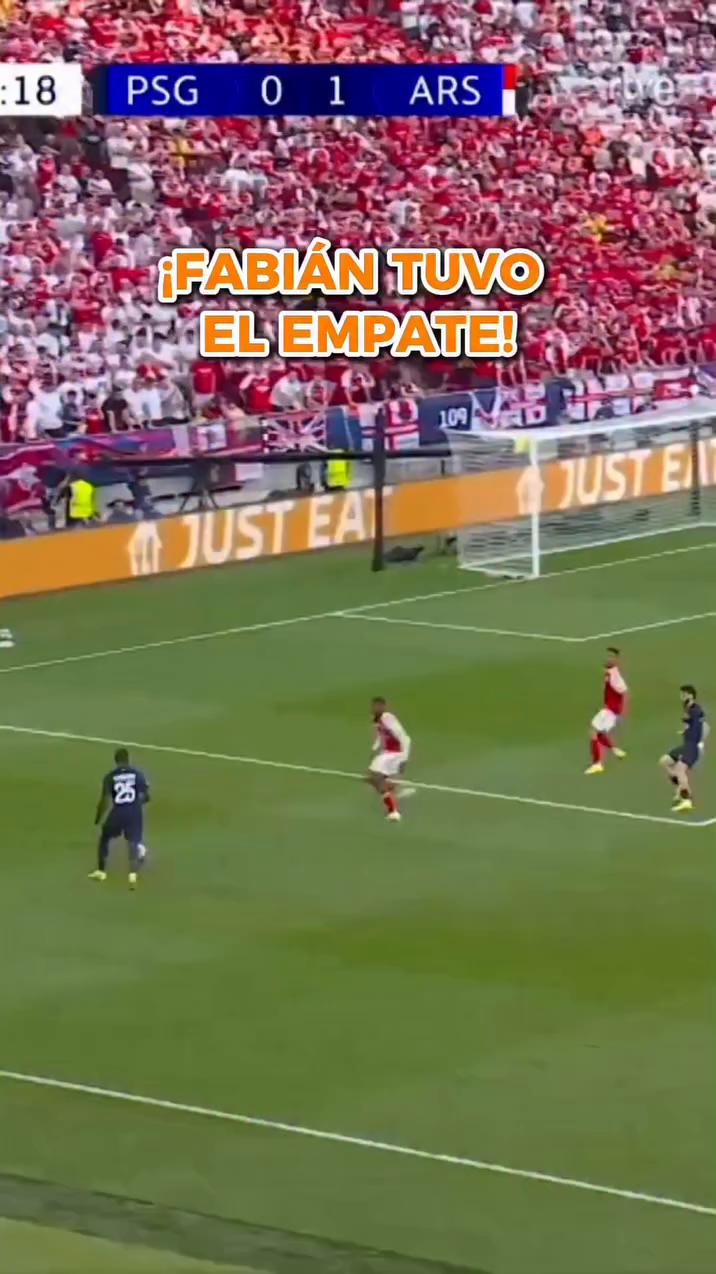 Nuno Méndez genera la mejor ocasión de ataque del PSG en el partido