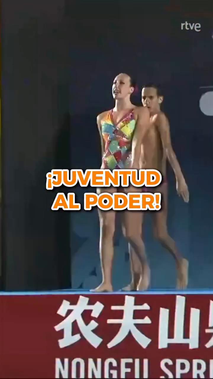España debuta como dúo en la Copa del Mundo con una rutina reconocible