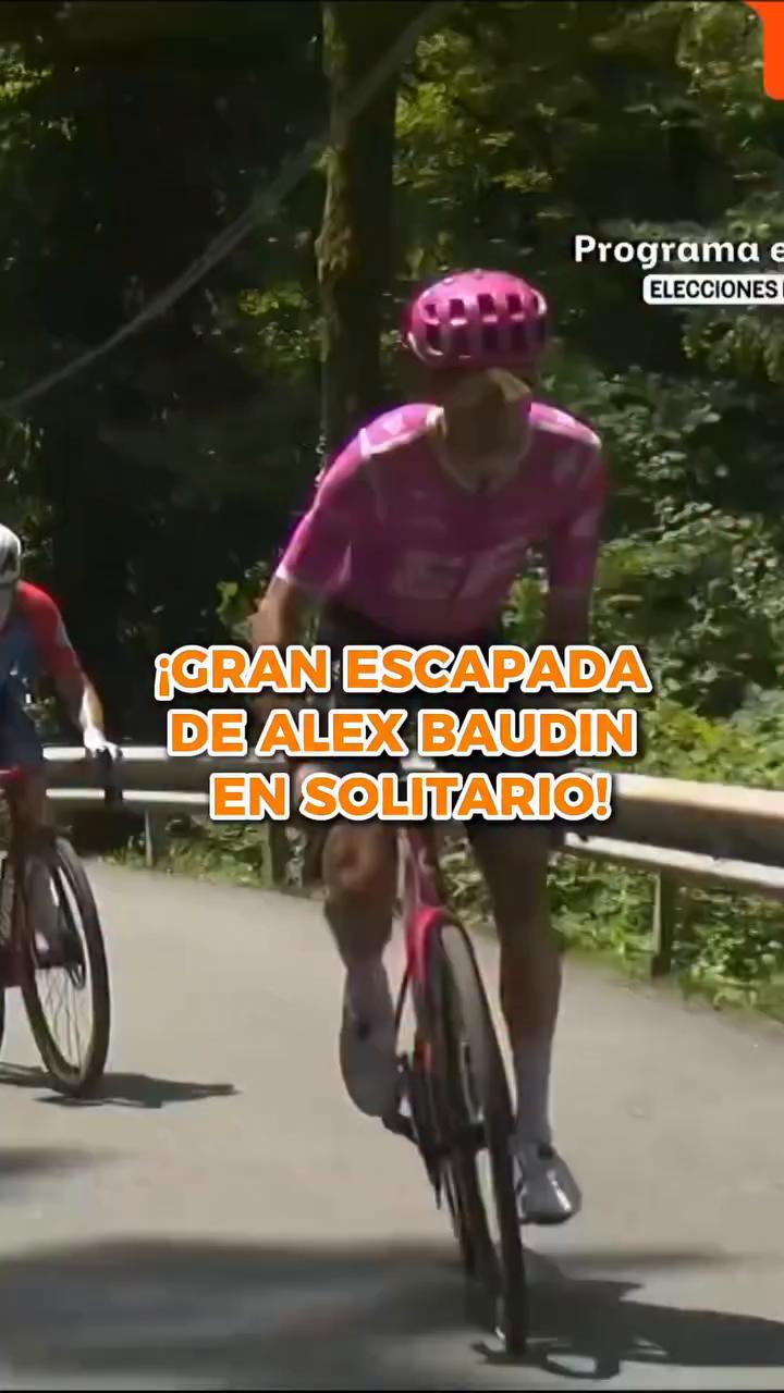 Alex Baudin conquista Saint-Ismié con un arranque espectacular en el Tour d'Auvergne