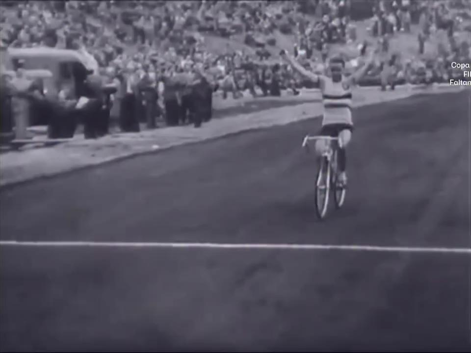 Imágenes de archivo revelan la historia de la carrera ciclista de 1948